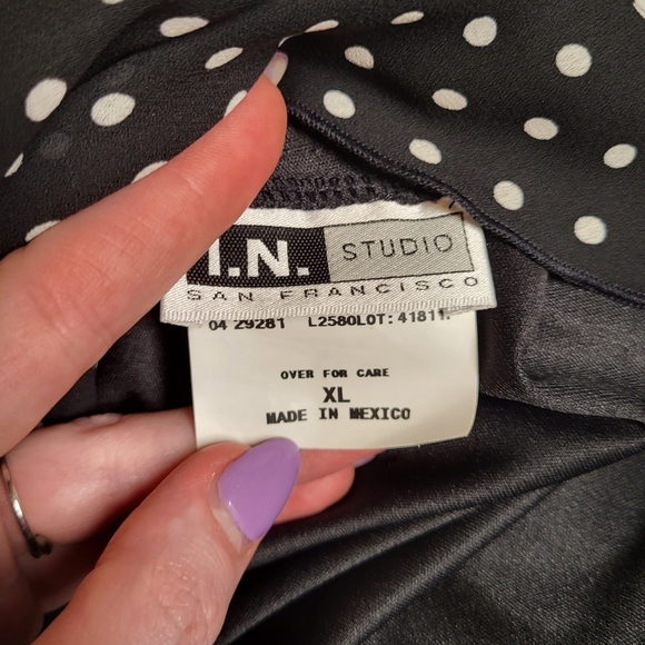 I.N. Studio | Polka-dot Skirt - Picture 4 of 6